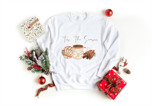 'Tis the Season Concha Crewneck Sweatshirt