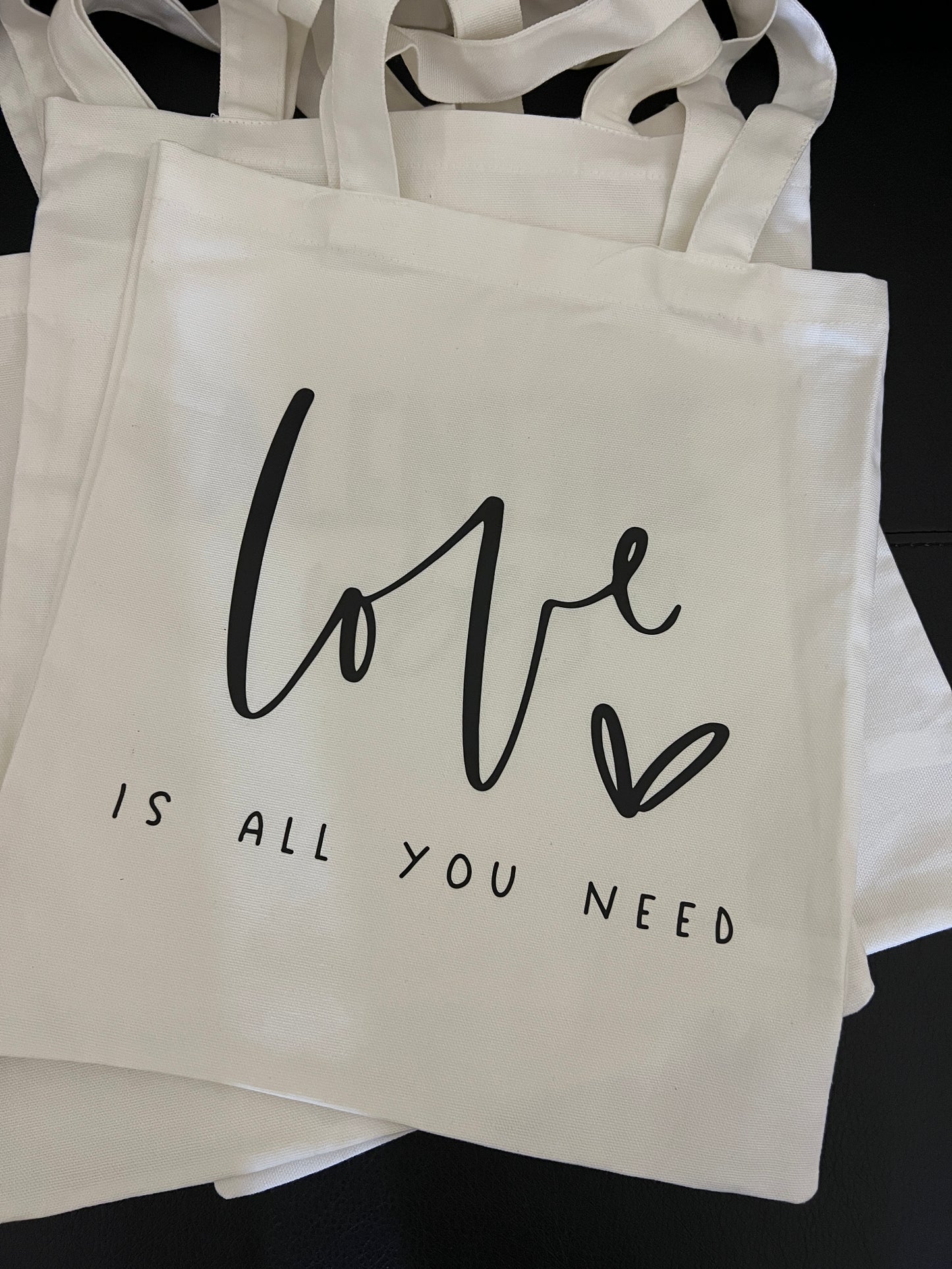 Self Love/ Valentine tote bags